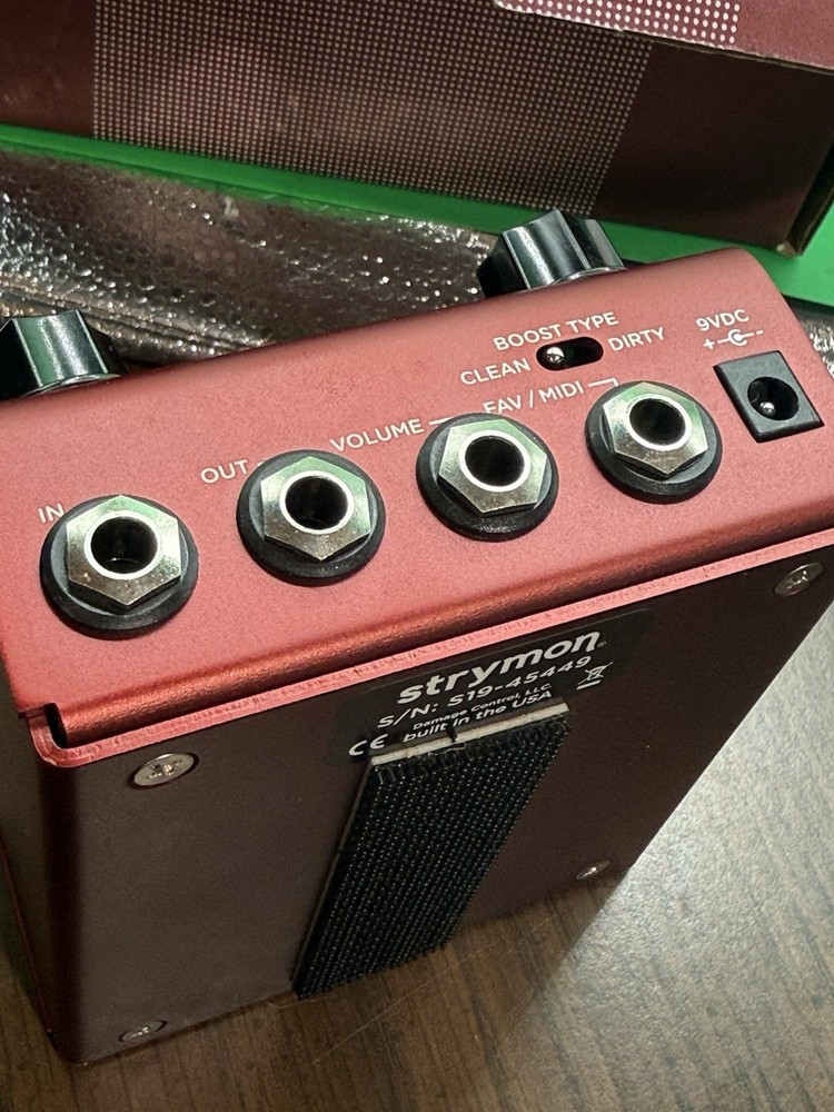 Strymon Compadre Dual Voice Compressor & Boost With Box Tested