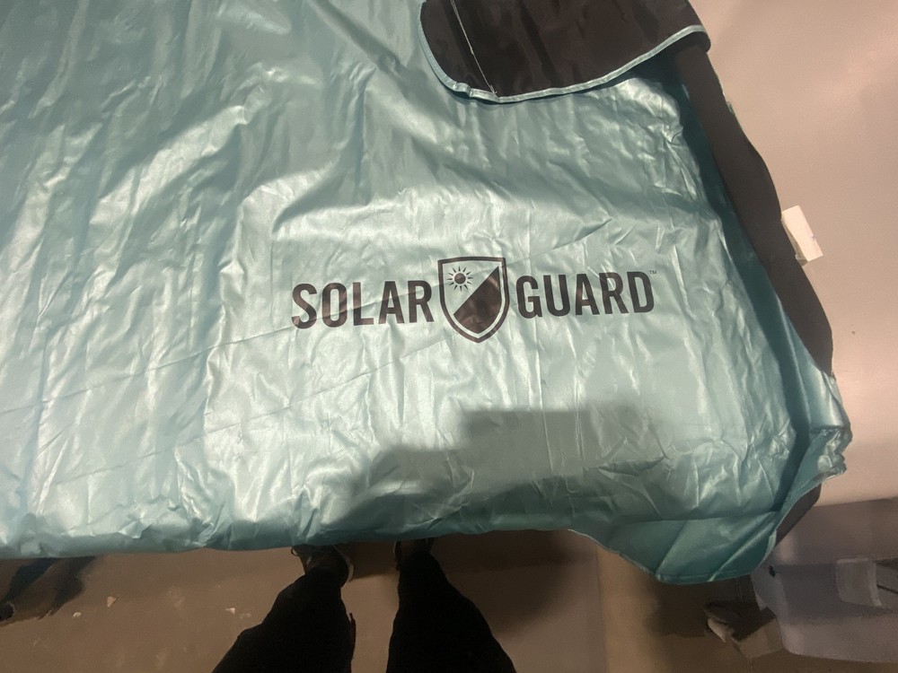 SOLARGUARD WINDSHIELD COVER - TURQUOISE - Scratch & Dent