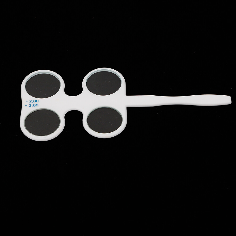Confirmation Flipper Flipper Set 21mm 4 Units Flip Lens Set Thick Solid Lenses