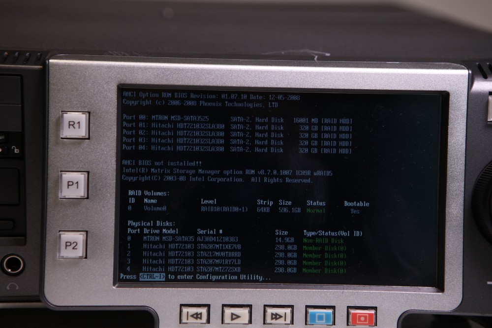 Grass Valley T2 iDDR2-HDD Intelligent Digital Disk Recorder