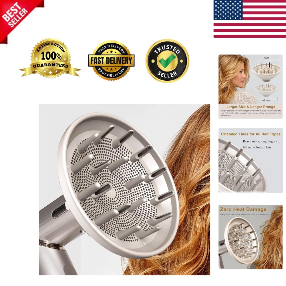 Large 5.7 Inch Diffuser for FlexStyle Dryer - Boost Volume & Reduce Drying Time