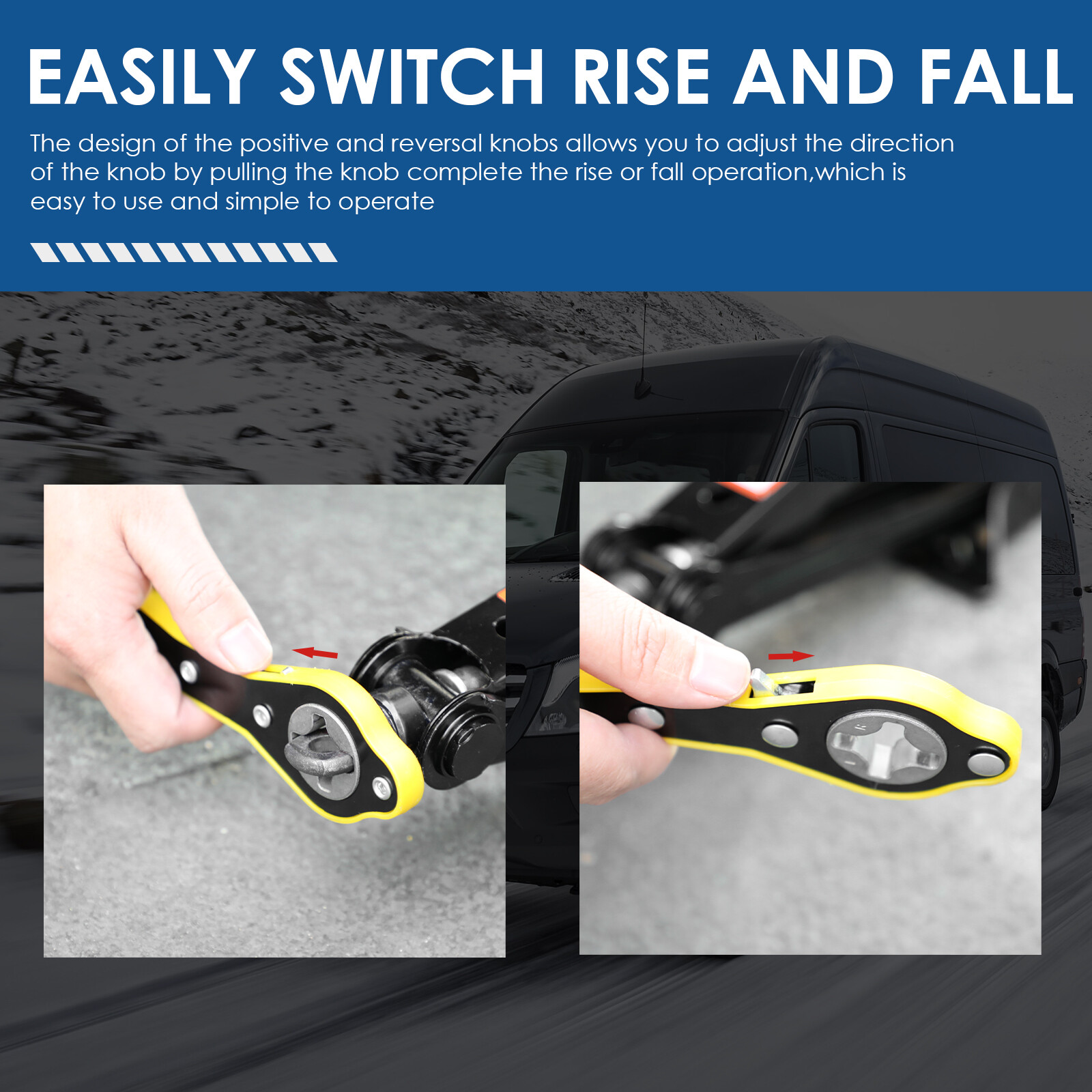 Scissor Jack 2.5 Ton 5512lbs Steel Scissor Car Kit Lift Jack Kit w/Lug Wrench US