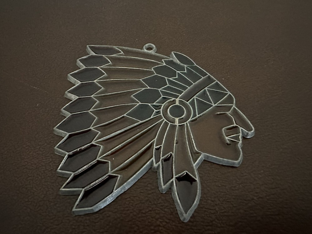 VTG Indian Chief Suncatcher
