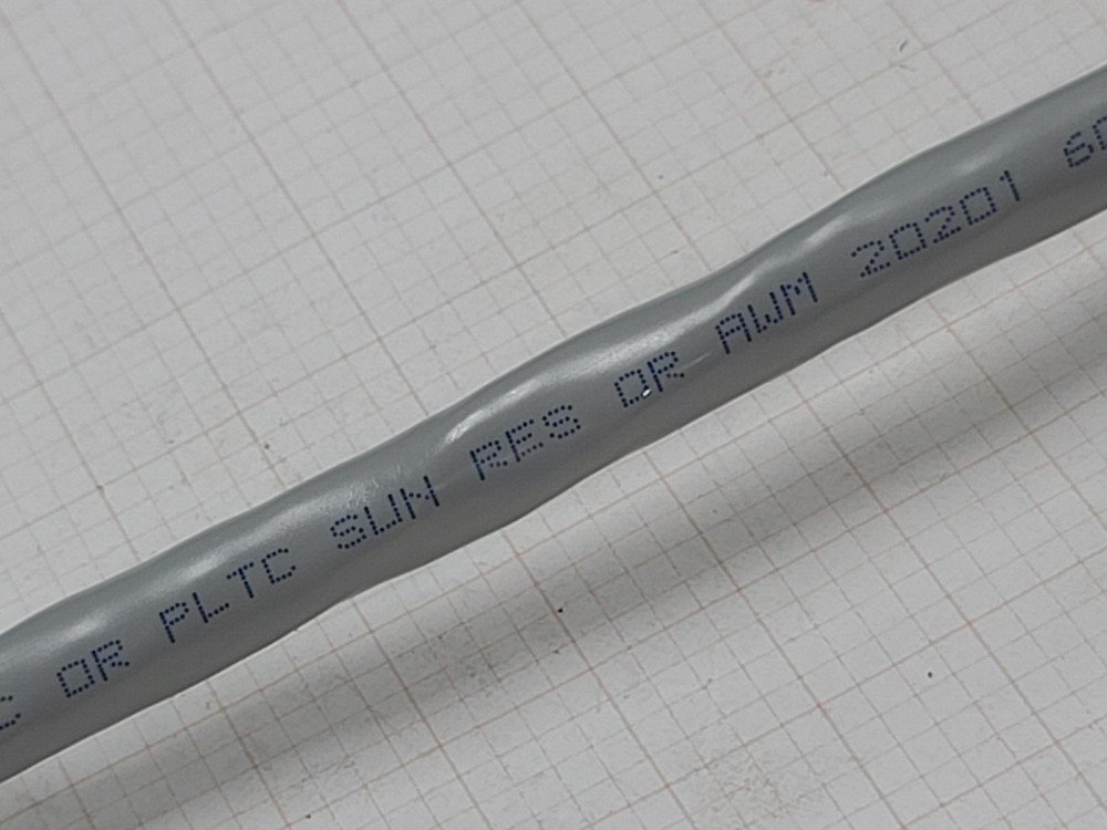 Belden 7895A 18/1P+20/1P Multi-Shielded DeviceBus Mid Data Cable PLTC Gray/10ft