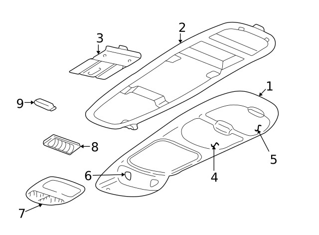 Genuine GM Storage Compartment 12530370