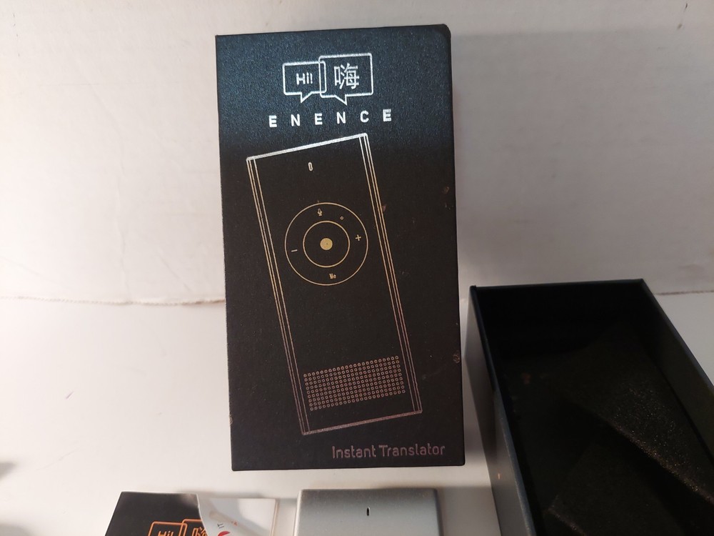 Enence Instant Language Translator Device Personal Language Assistant New
