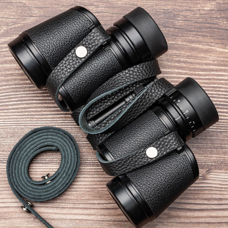 Genuine Leather Handmade Binocular DC Camera Shoulder Neck Case Strap Sling US