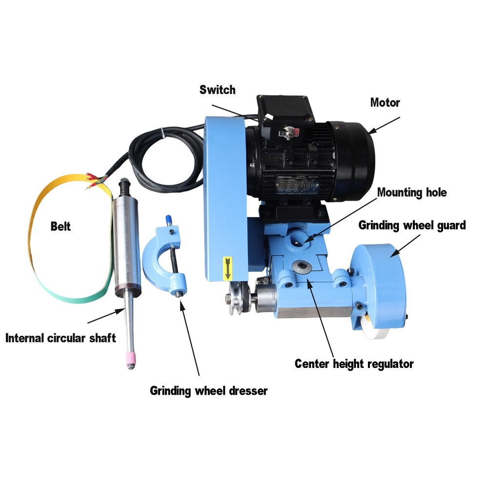 Lathe Inner and Outer Diameter Grinder 220V 3PH High Speed & Precision Grinder