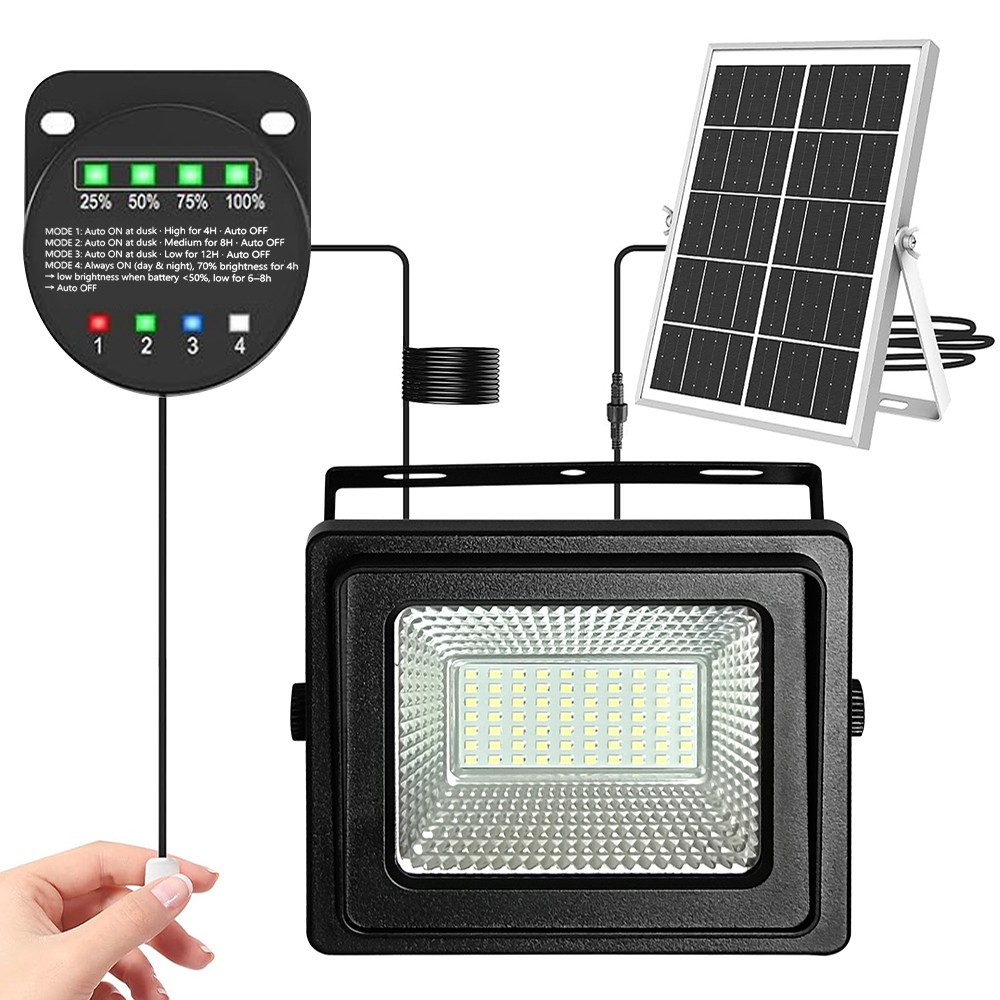 LED Solar Pendant Light Solar Powered Motion Sensor Shed Light With Pull Switch