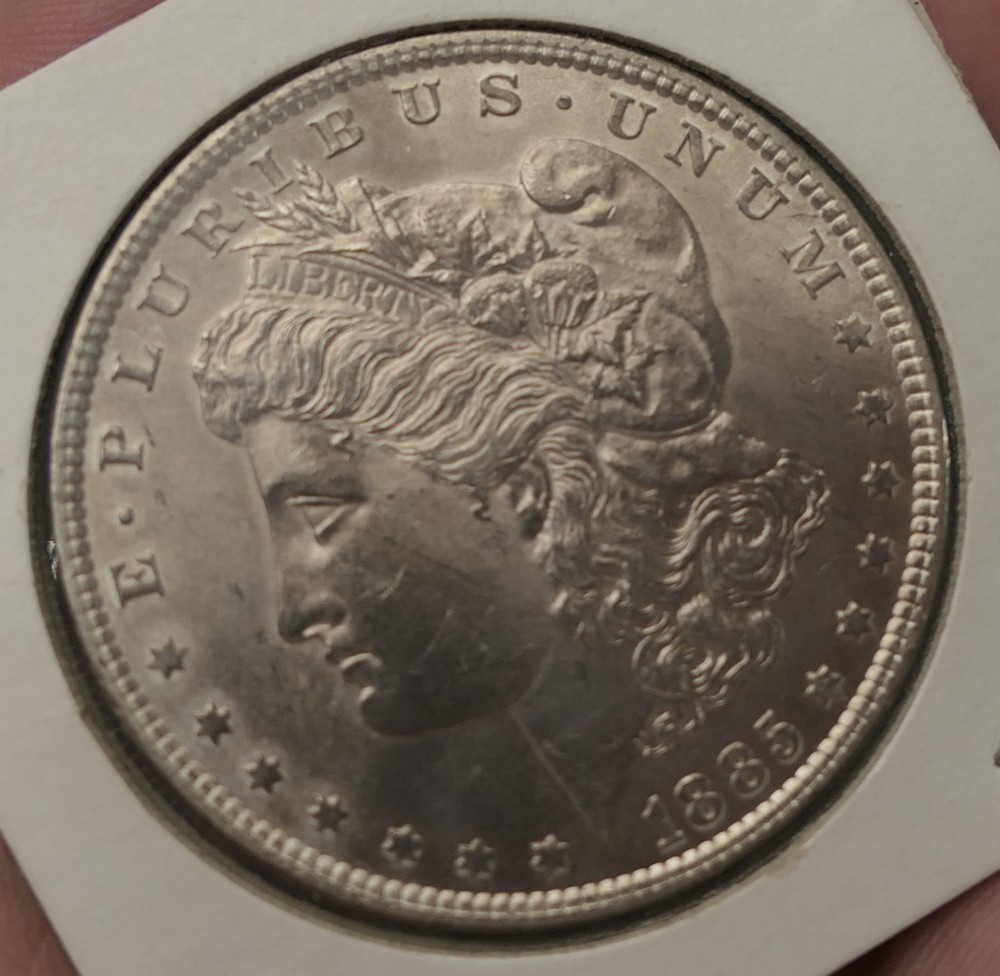 1885 Morgan Silver Dollar Uncirculated