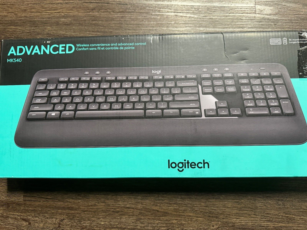 Logitech MK540 Wireless Keyboard •••NO MOUSE••• 920-008671 ✅❤️️✅❤️ NEW
