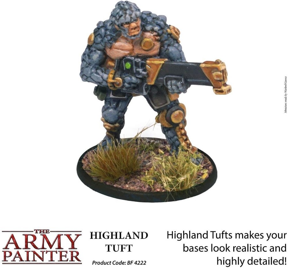 Army Painter Highland Tuft (x77 - 3 Sizes) Miniature Basing Landscape Modeling