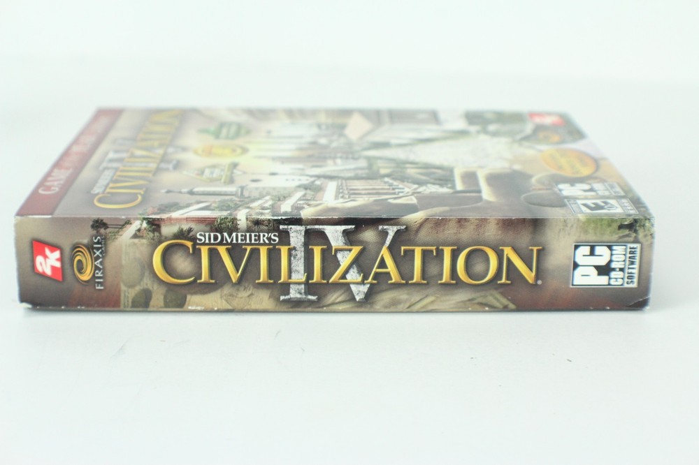 Sid Meier's Civilization IV Game PC, CD-ROM Software Pre-Owned