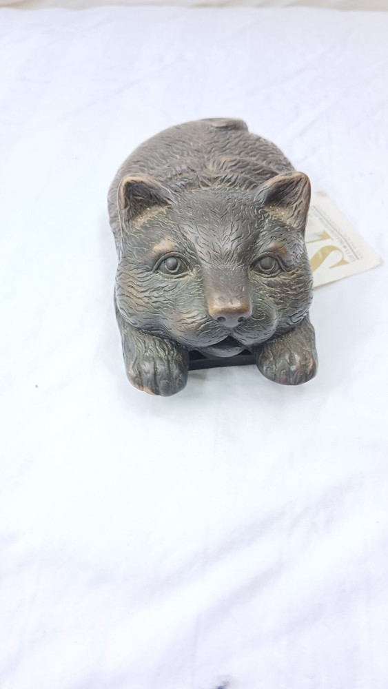 NWT Solid Brass CAT Door Knocker, 6.5" long, Perfect for Cat Lovers!!