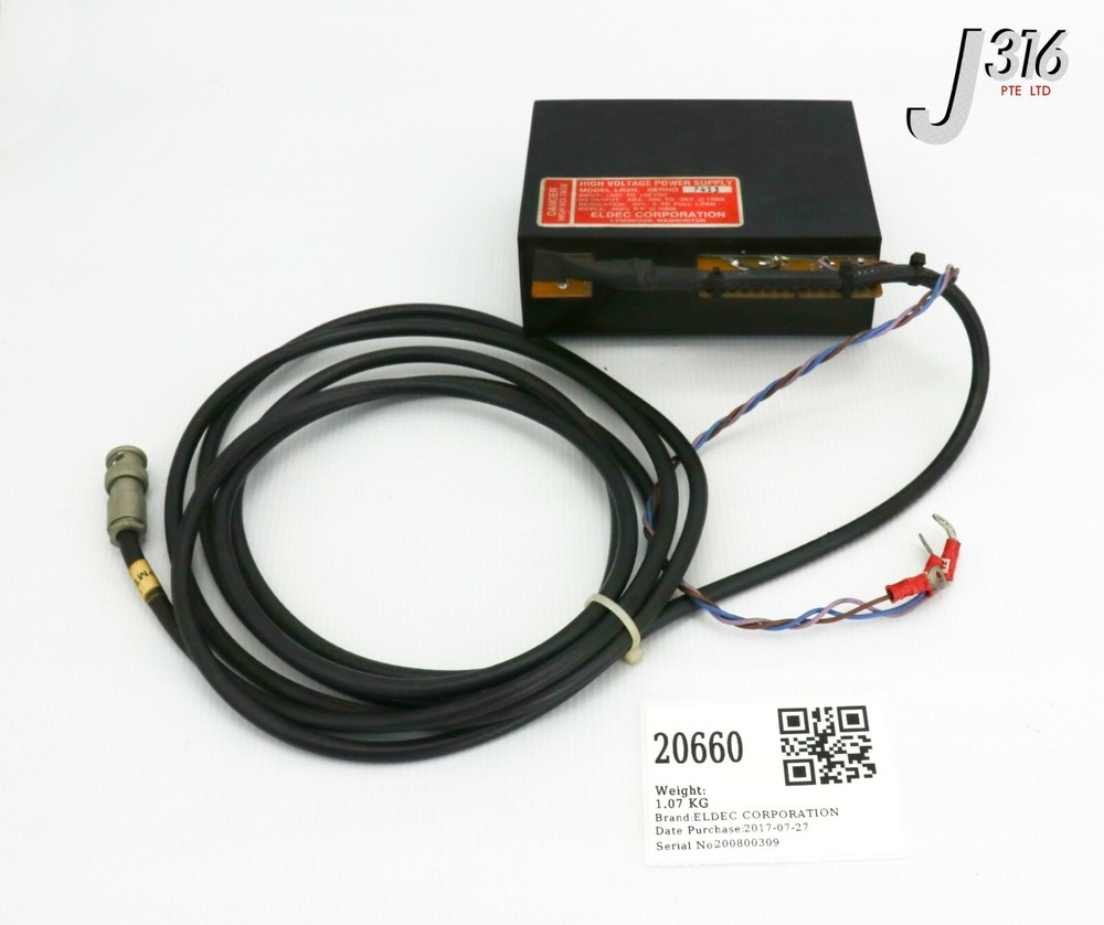 20660 ELDEC CORPORATION HIGH VOLTAGE POWER SUPPLY LR2N