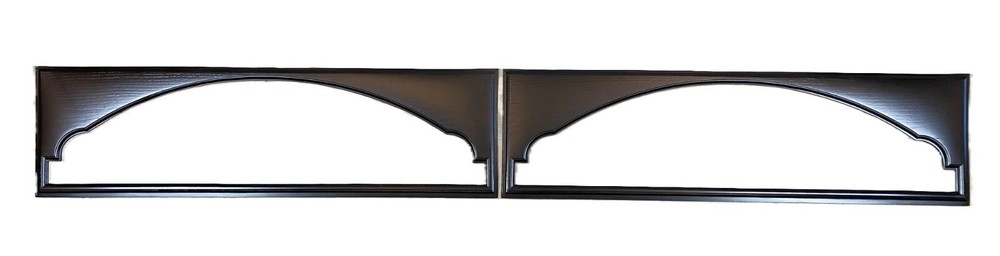 2 Amarr Cathedral Replacement Insert Long Panel Amarr Garage Door Black Pella
