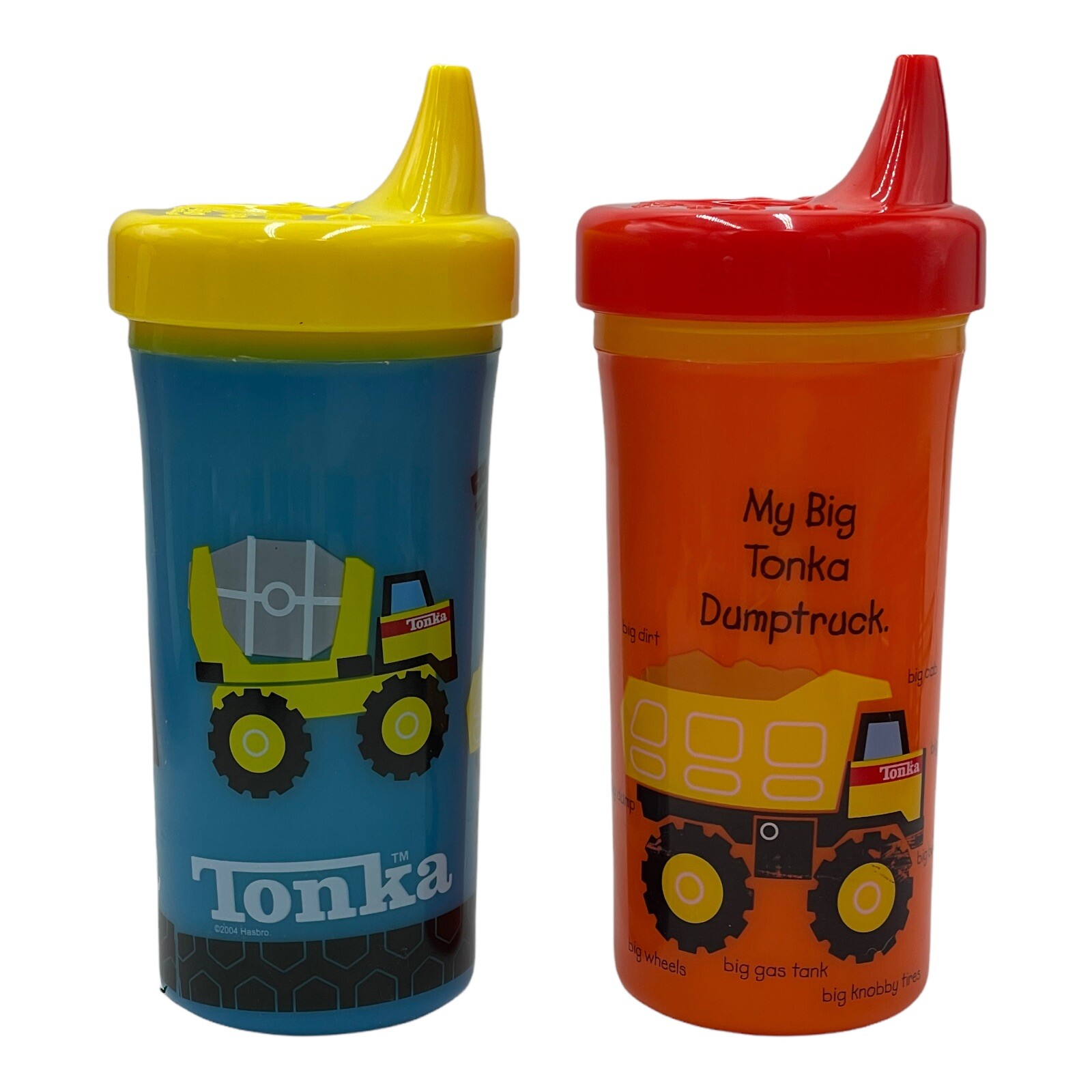 2 Pk Sippy Cup Spill Proof Nascar Tonka Strawberry Shortcake My Little Pony PICK