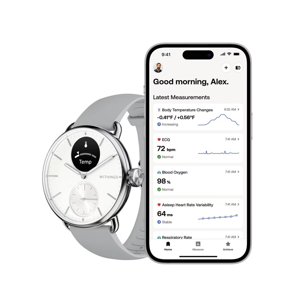 Withings ScanWatch 2 - 38mm White