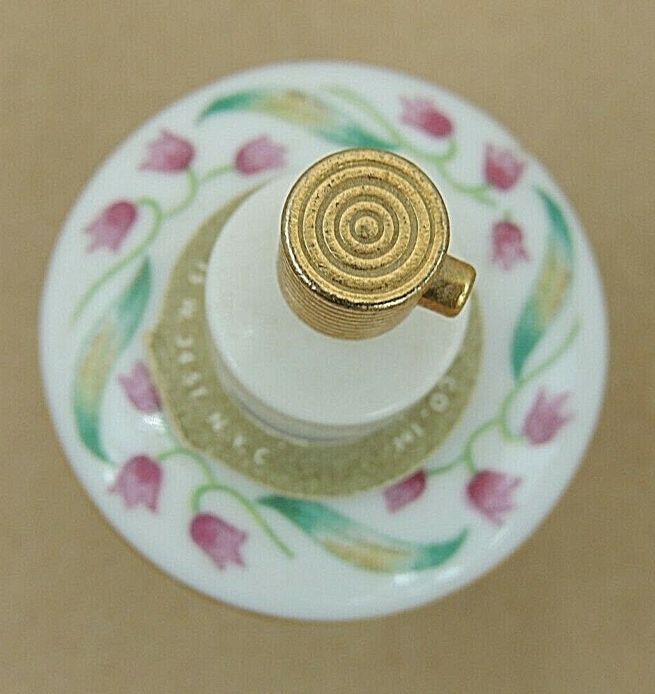 HANDPAINTED PERFUME ATOMIZER, IRVING W. RICE & CO