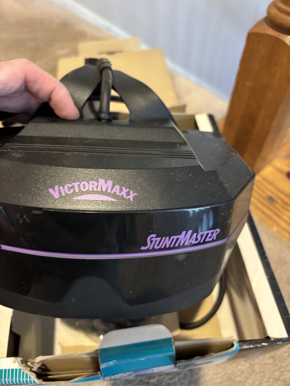 ***UNTESTED***VictorMaxx StuntMaster Virtual Reality Headset With Og Box