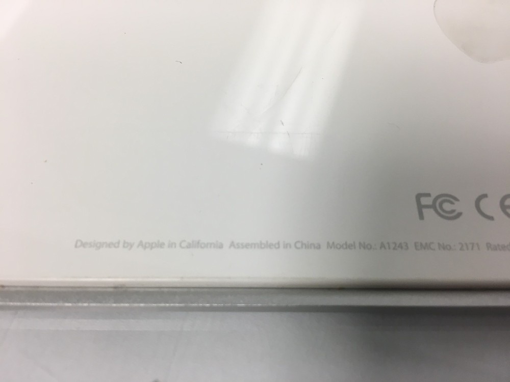 Apple A1243 Wired USB Keyboard Fully Functional #13 AS-IS