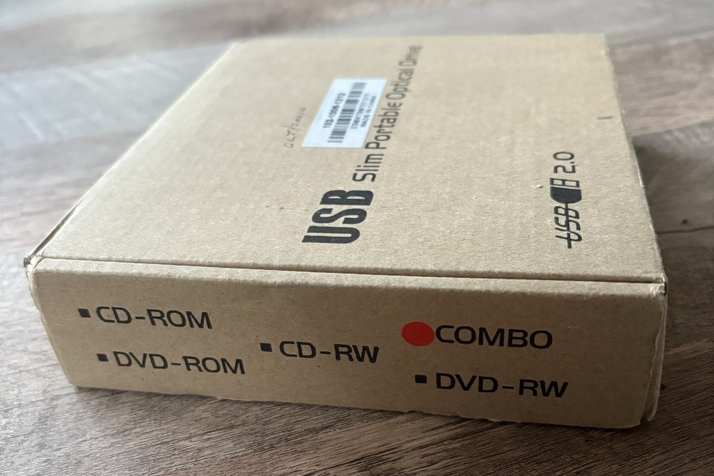 USB 2.0 Slim Portable Optical Drive