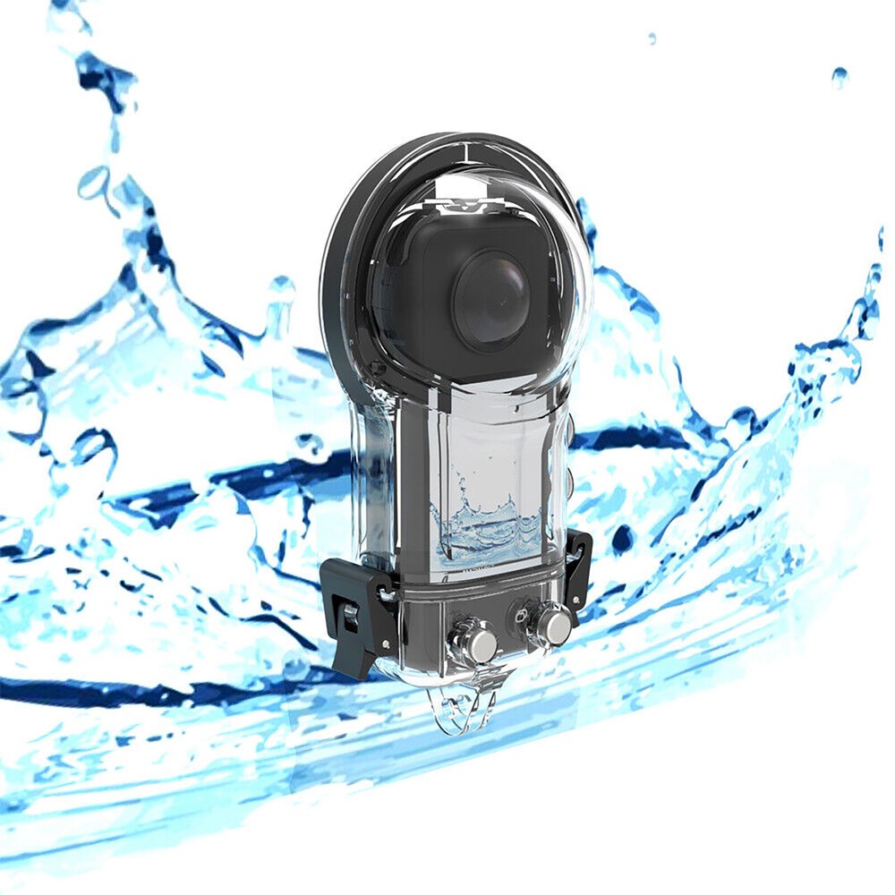 Waterproof Case Panoramic Camera Diving Case Protective Frame for Insta360 X3