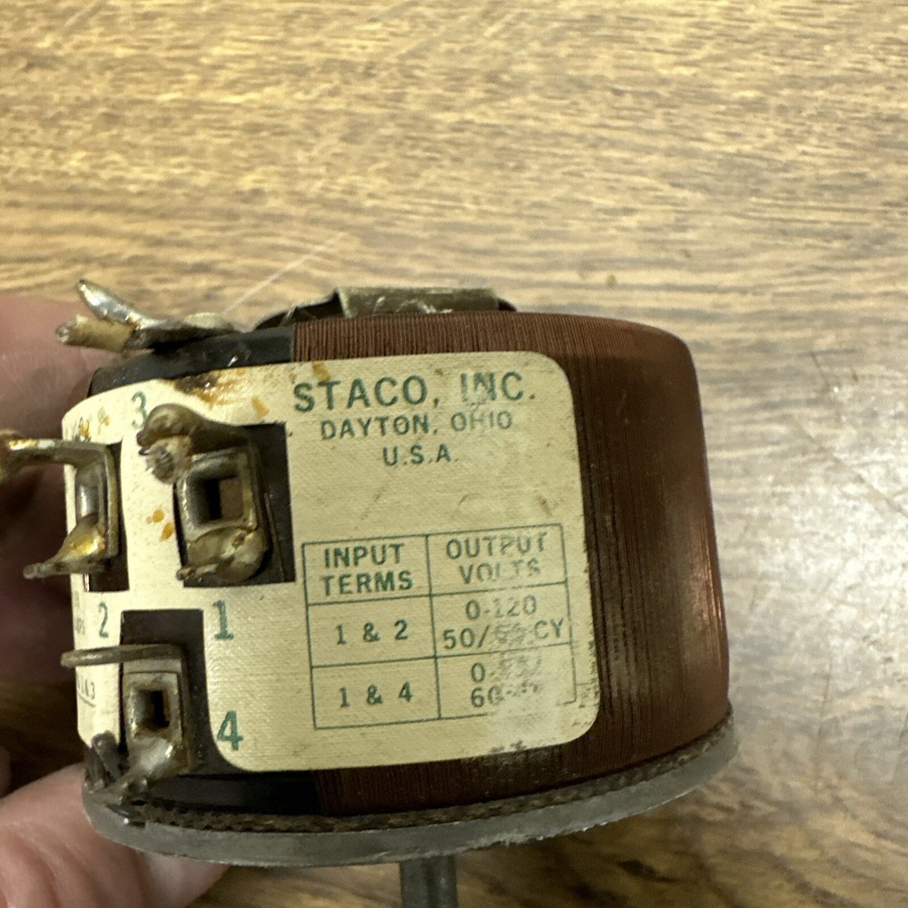 Staco,175 BU,Adjust-A-Volt Variable Transformer