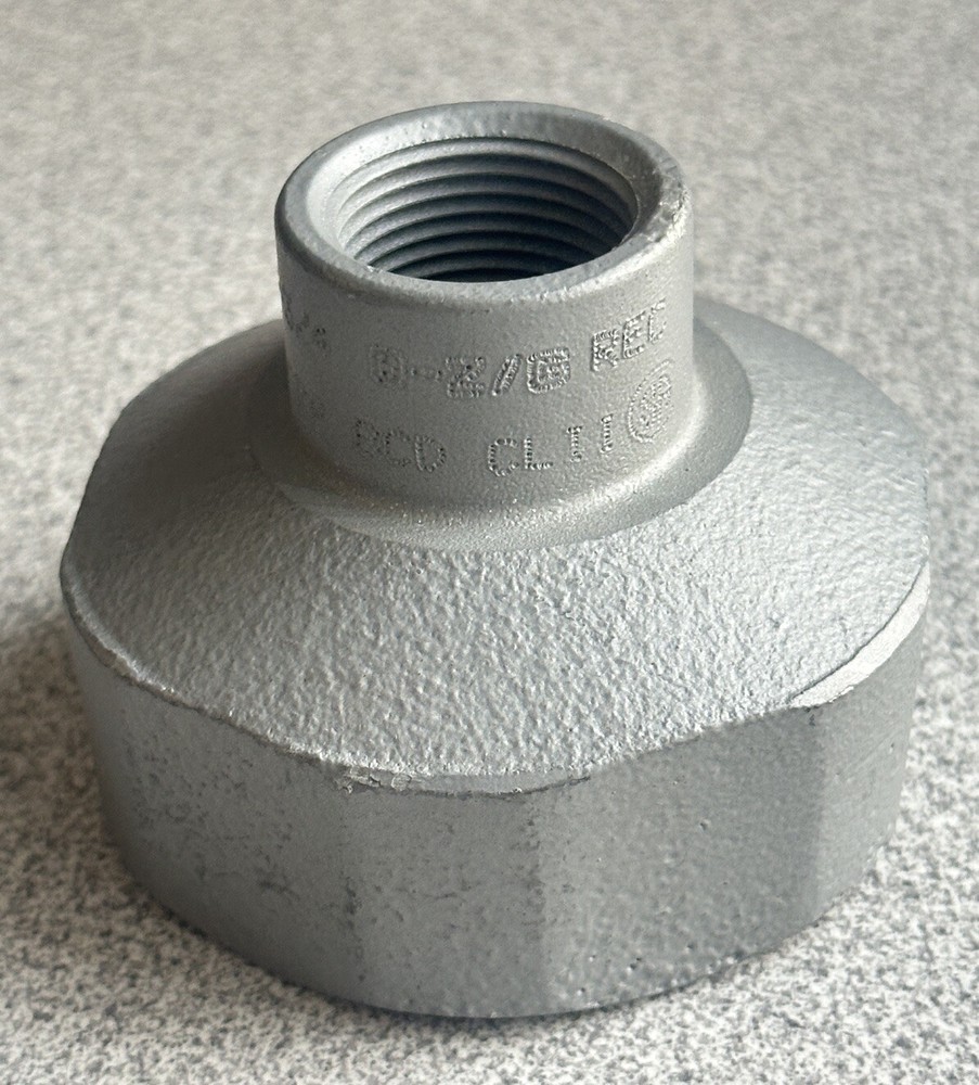 NEW Appleton BR200-75 Explosion proof Iron Reducing Coupling 2" x 3/4"