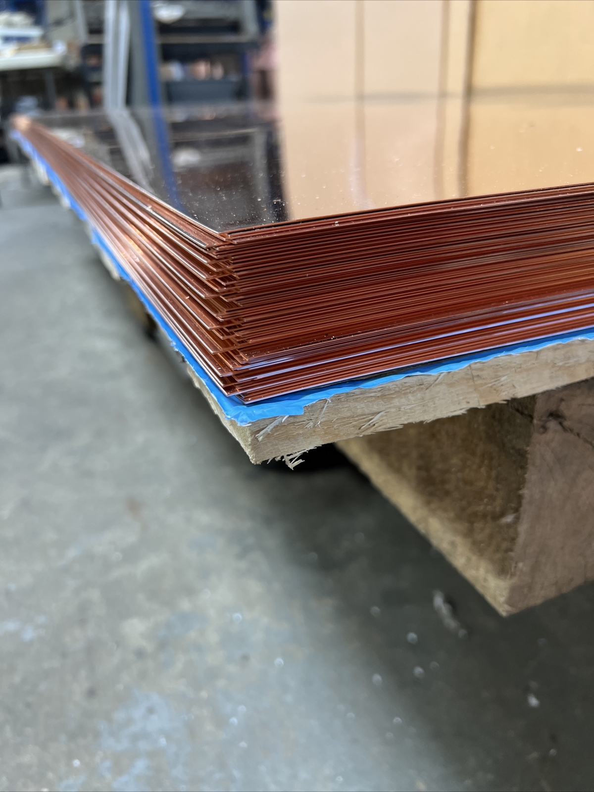 Paul Revere Copper Sheets 20oz - 22-Gauge Copper Sheet 36" x 96" (3’X8’)