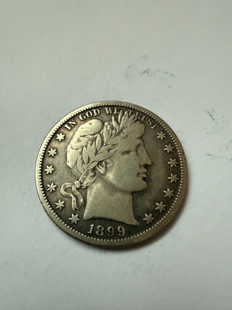1899-O Barber Silver Half Dollar