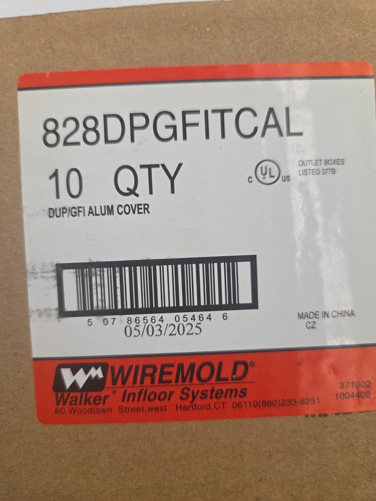 Wiremold 828DPGFITCAL
