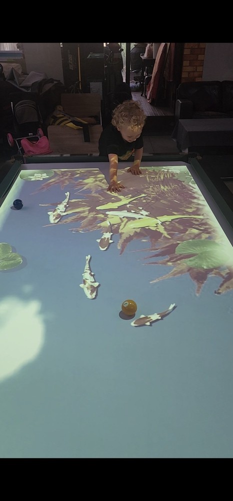 Joy Ipool Ar Pool Table 🎱 Projector Interactive Billiard All In One 7-9 Ft Felt