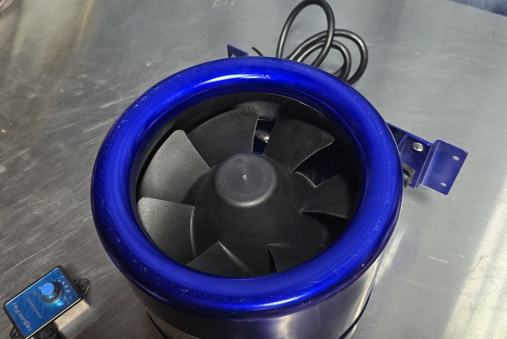 Hyper Fan 8 in 710 CFM 75 Watts Inline Grow Fan