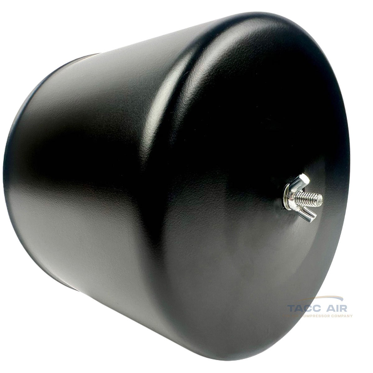 1" NPT Air Compressor Intake Filter Silencer Assembly Metal Housing XL Large