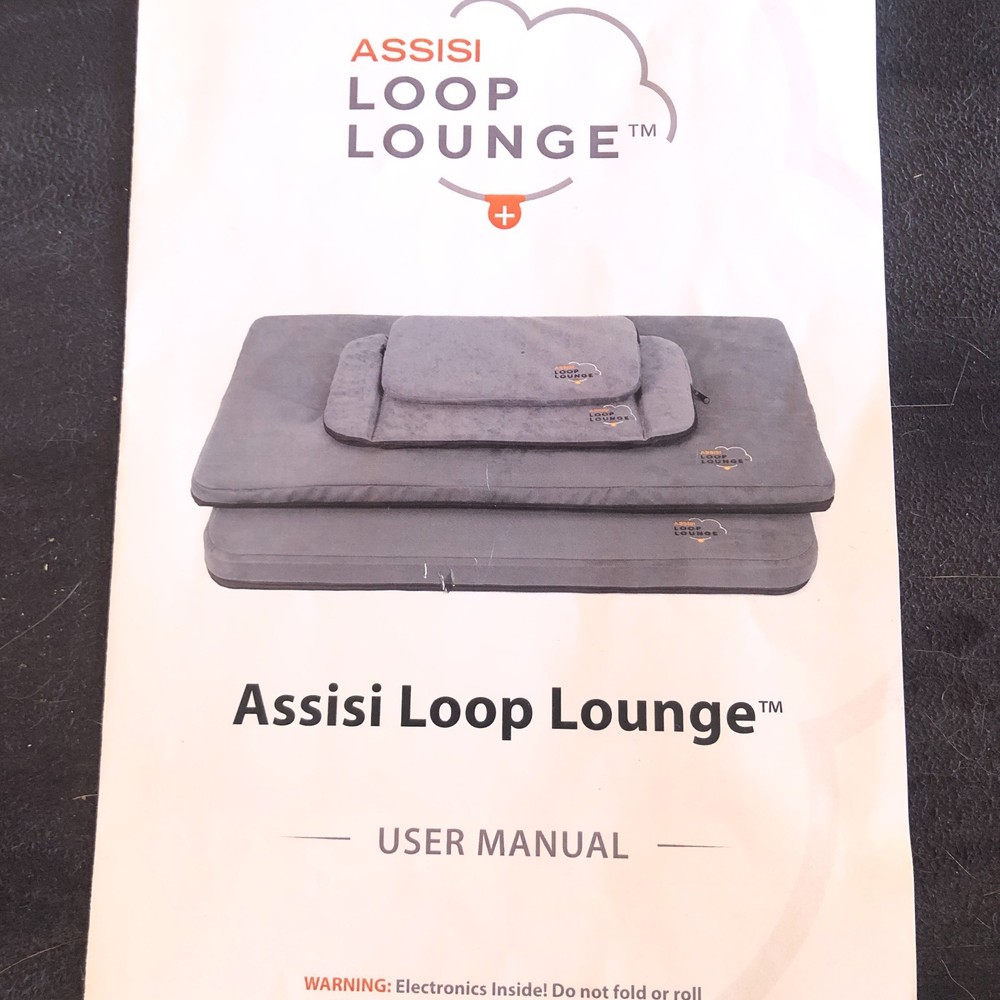 Assisi Loop Lounge Small Therapy Bed Complete System Pad 21"x10.5"