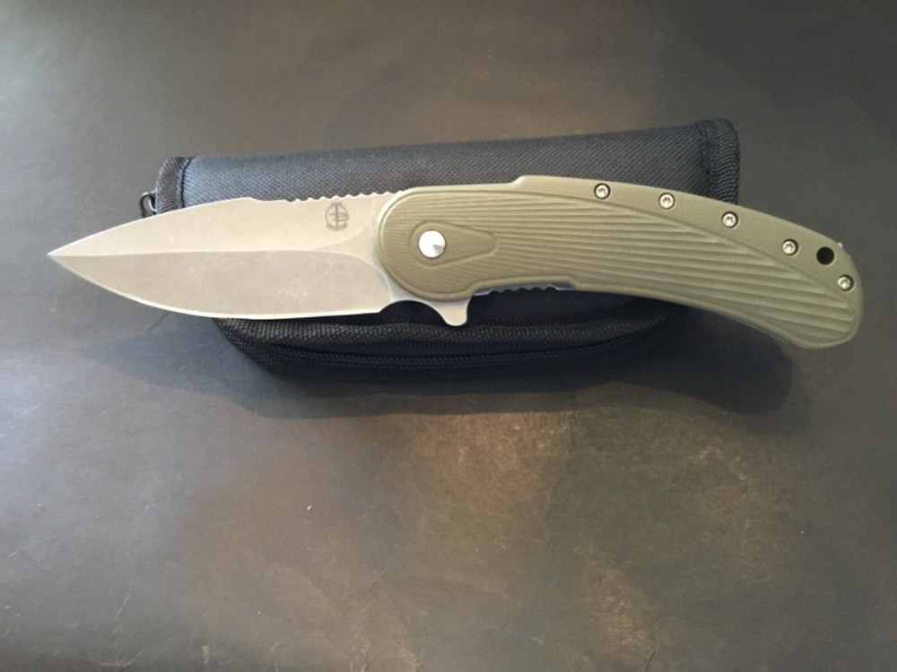 Custom Todd Begg Field Grade Bodega Flipper Folder Folding Knife
