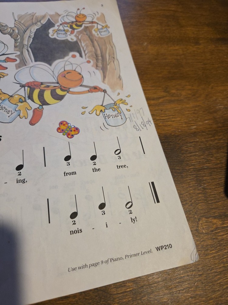 1 Book - Bastien piano basics primer level - Performance