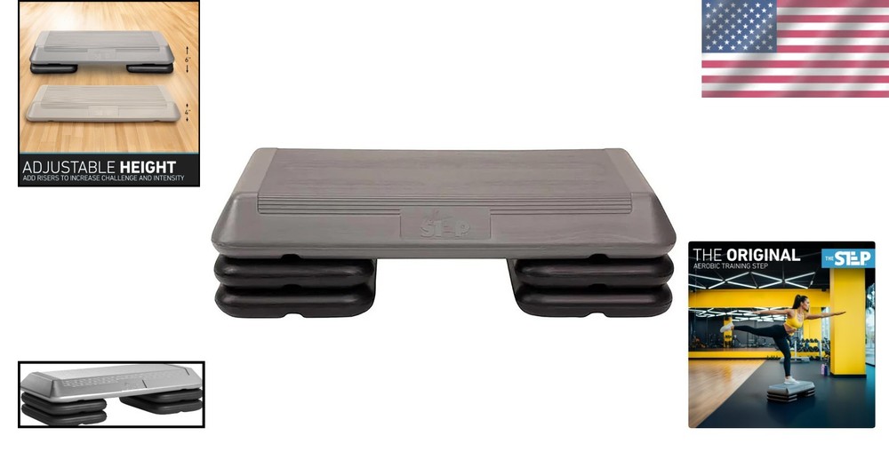 Exercise Step Platform, 28.5x14.5x4 inch, 275 lbs Capacity Replacement