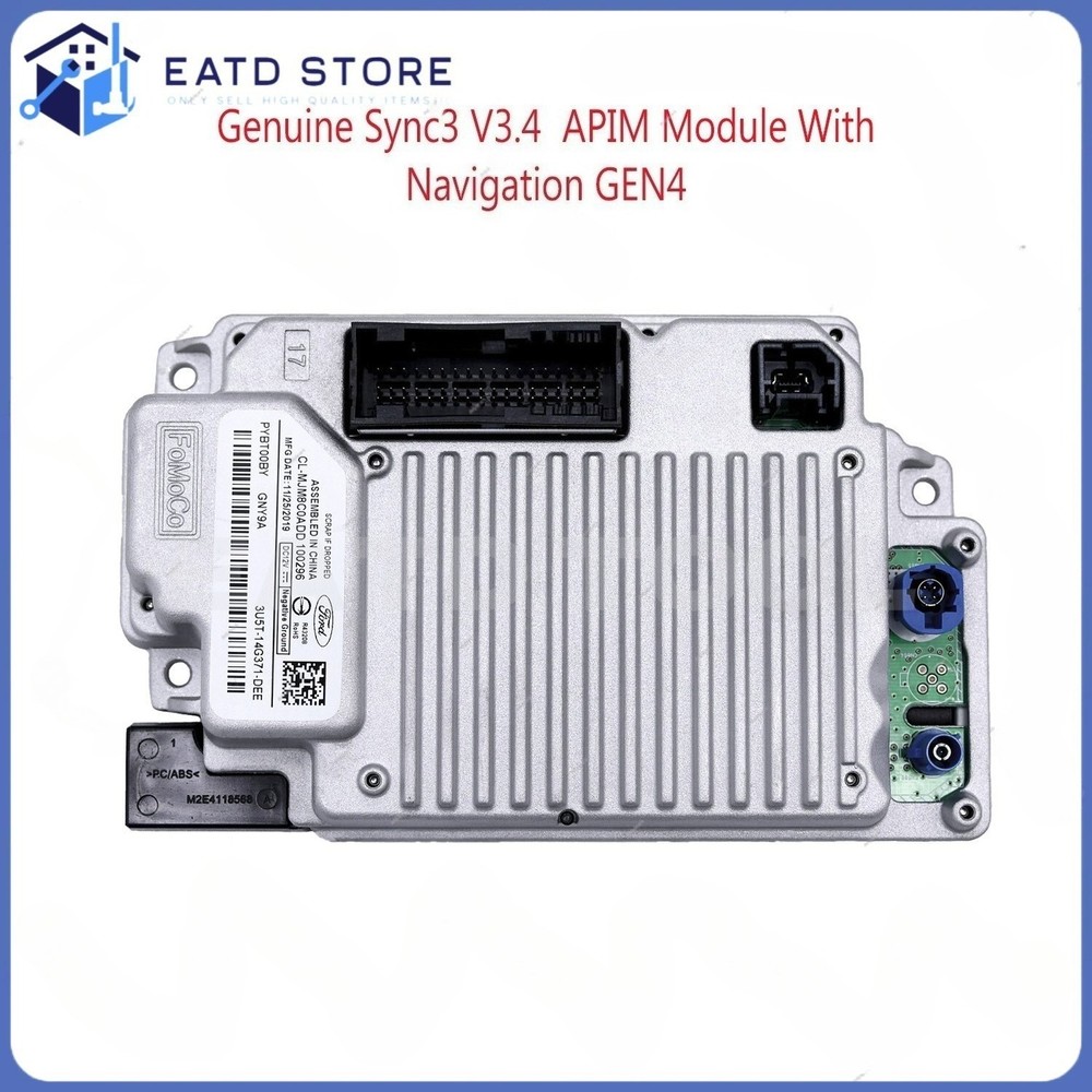 NEW Sync 3 Apim Genuine Ford Oem Navigation 3.4 Latest Maps Free Programming