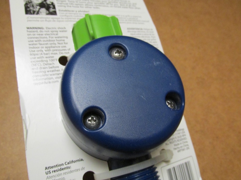 Ray Padula Manual Hose Timer