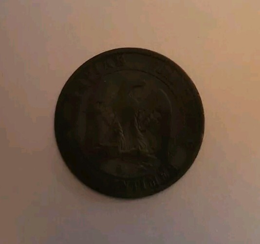 1854 napoleon coin great condition