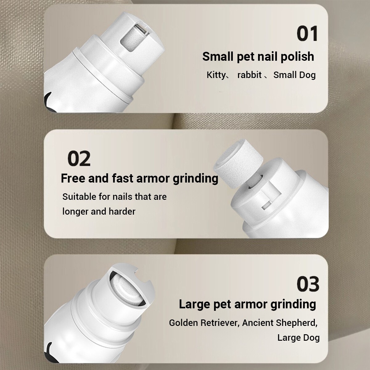 Silent Grind Pro Silent Grind Pro 2-Speed Electric Dog Nail Trimmer 2025