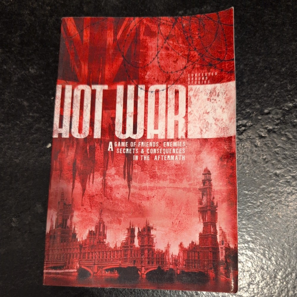 Hot War RPG by Contested Ground Horror (paperback)