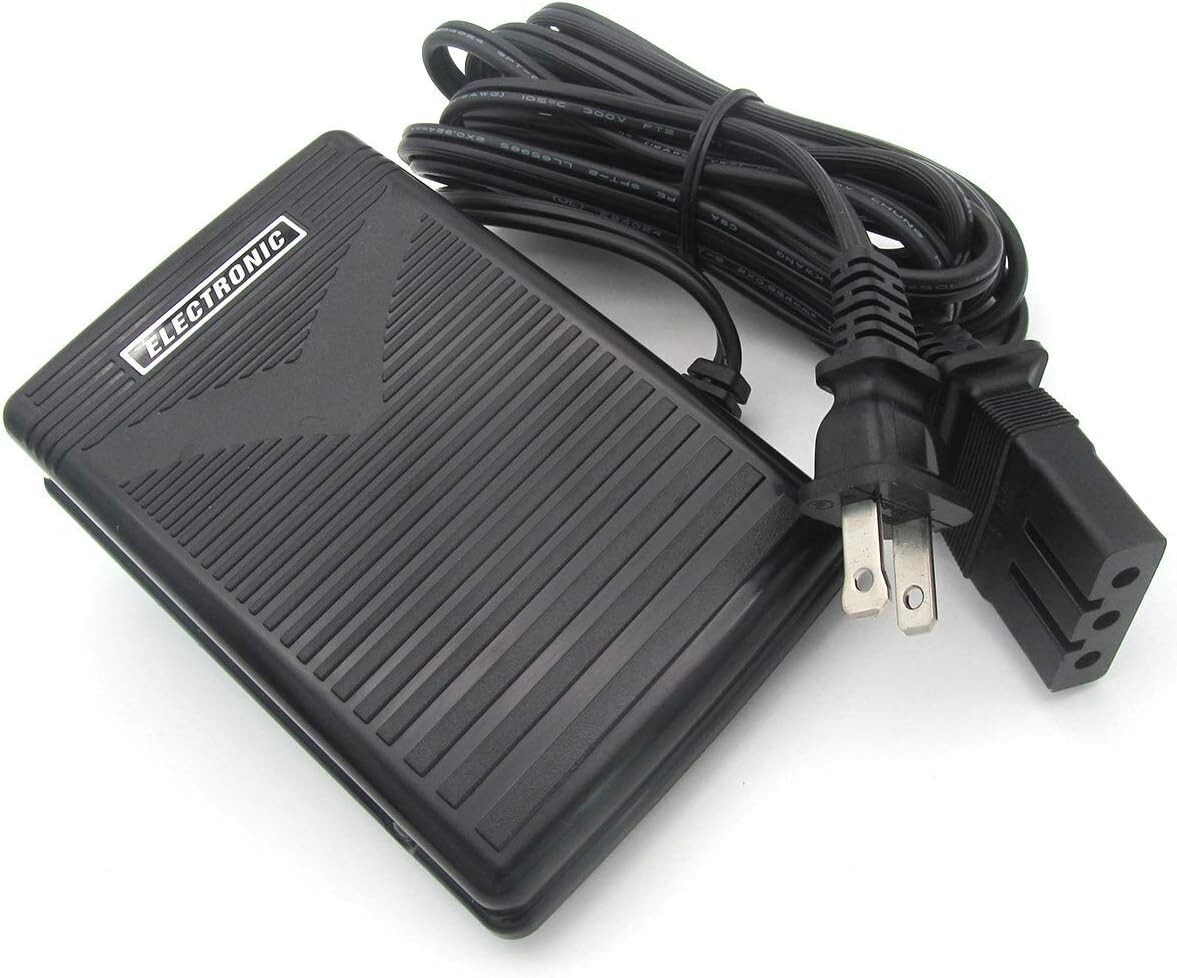 110V Foot Control w/ Cord – Fit Brother 1034D, 1134D, 1634D, 2034D, 3034D, 3234D