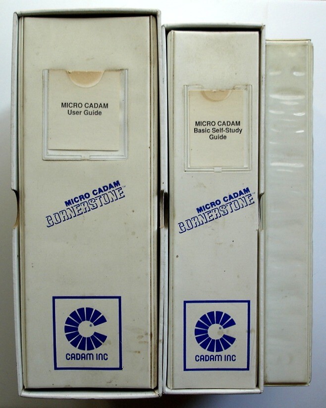 MICRO CADAM Cornerstone 1.3C Vintage 1988 PC Software
