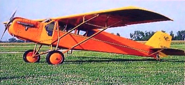 Comet CURTISS ROBIN PLAN + PATTERNS to Build a 48" Span FF or RC Model Airplane