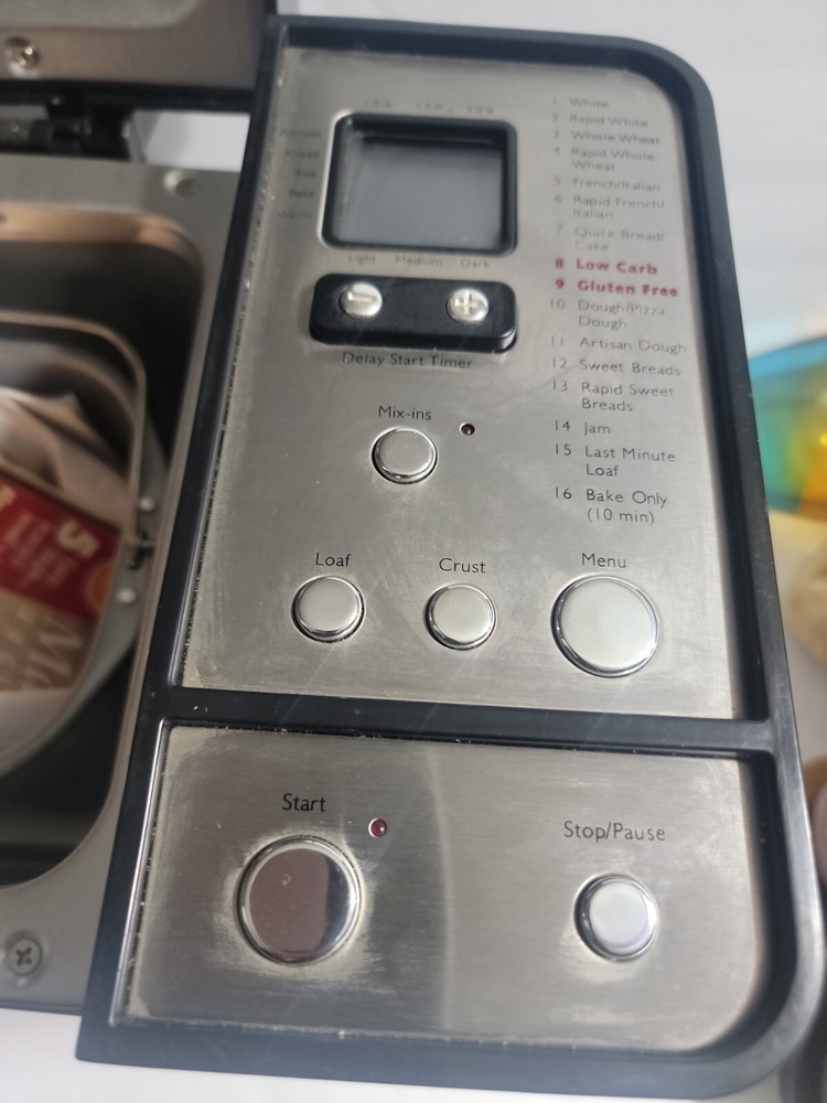 Cuisinart Stainless Steel Convection Breadmaker Bread Machine