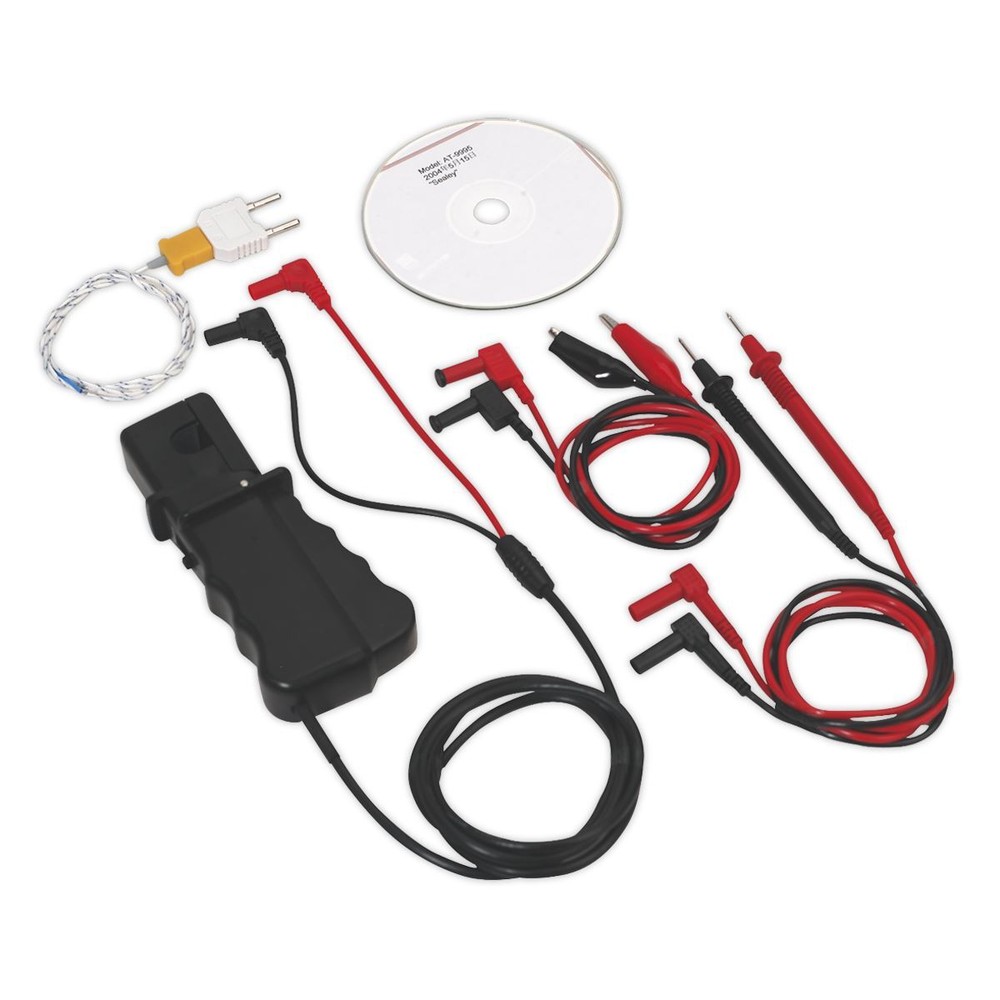 Sealey TA203 Digital Automotive Multimeter 15 Function Bar Graph/PC Link