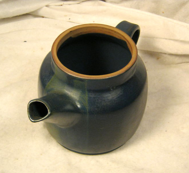 Vintage Pottery Stoneware Pitcher Modern Decor